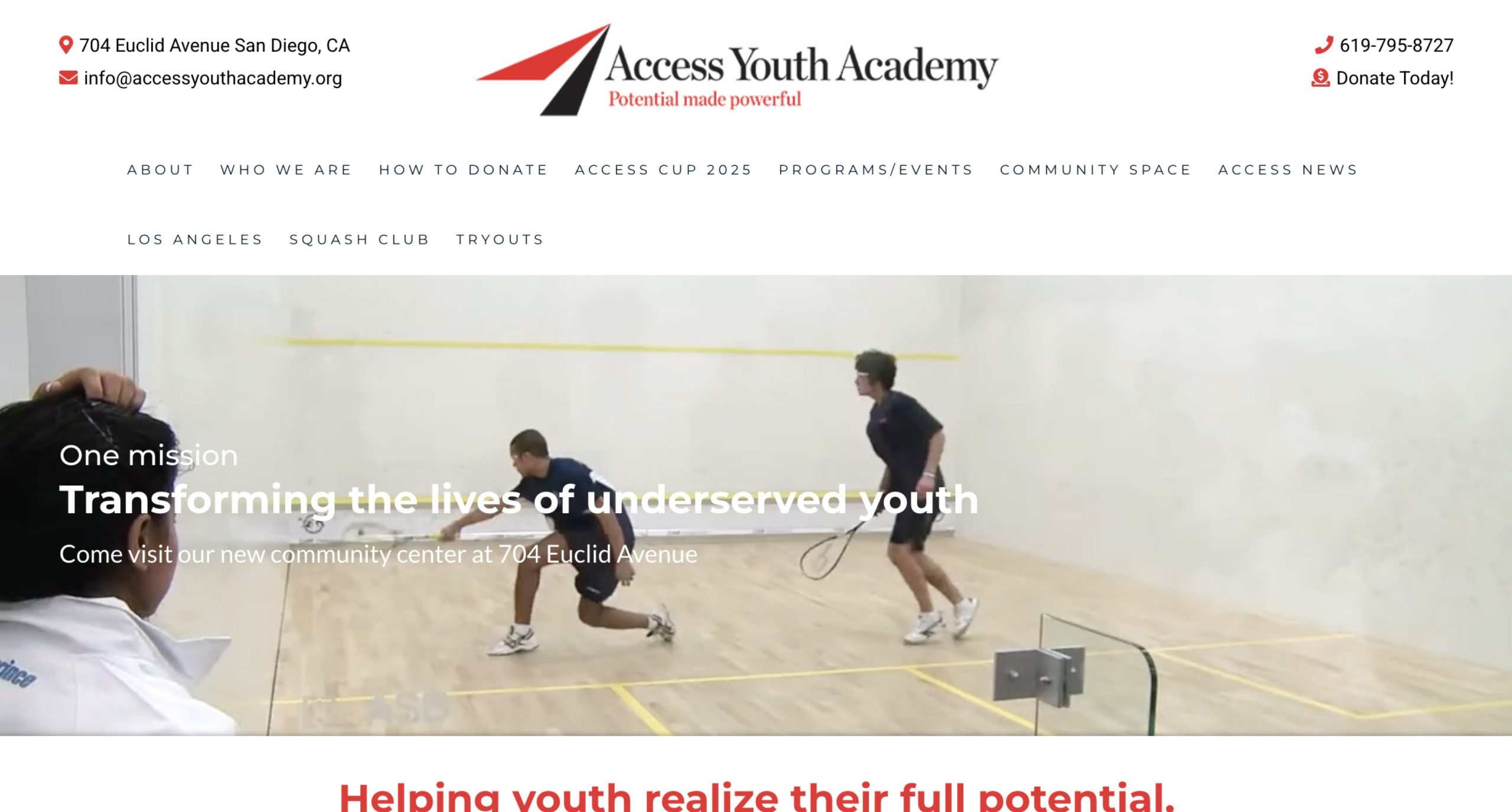Access Youth Academy
