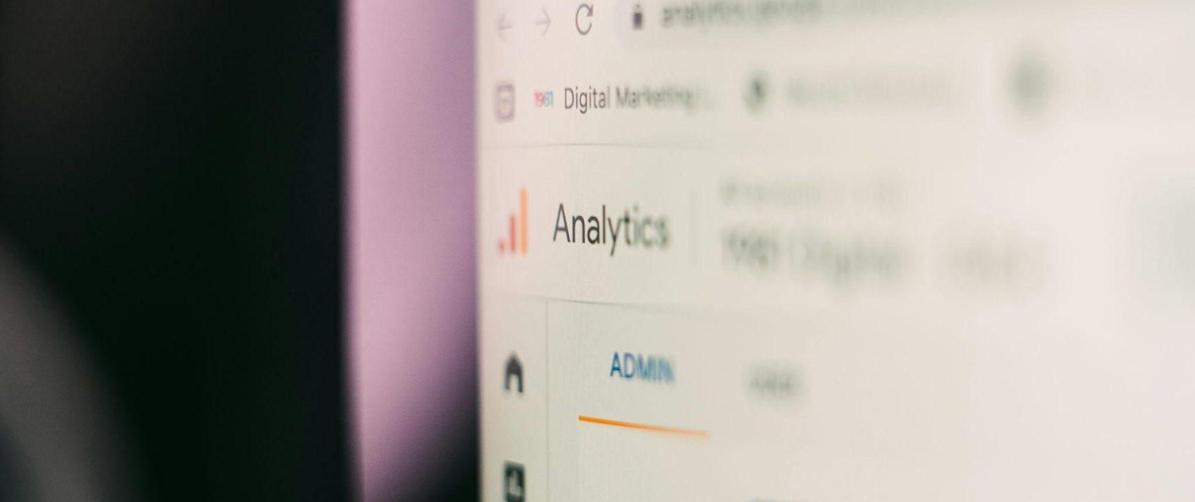 Website performance dashboard showing traffic and engagement metrics used to evaluate SEO ROI over time.