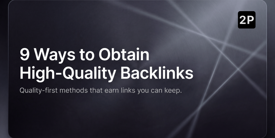 9 ways to obtain high-quality backlinks hero image
