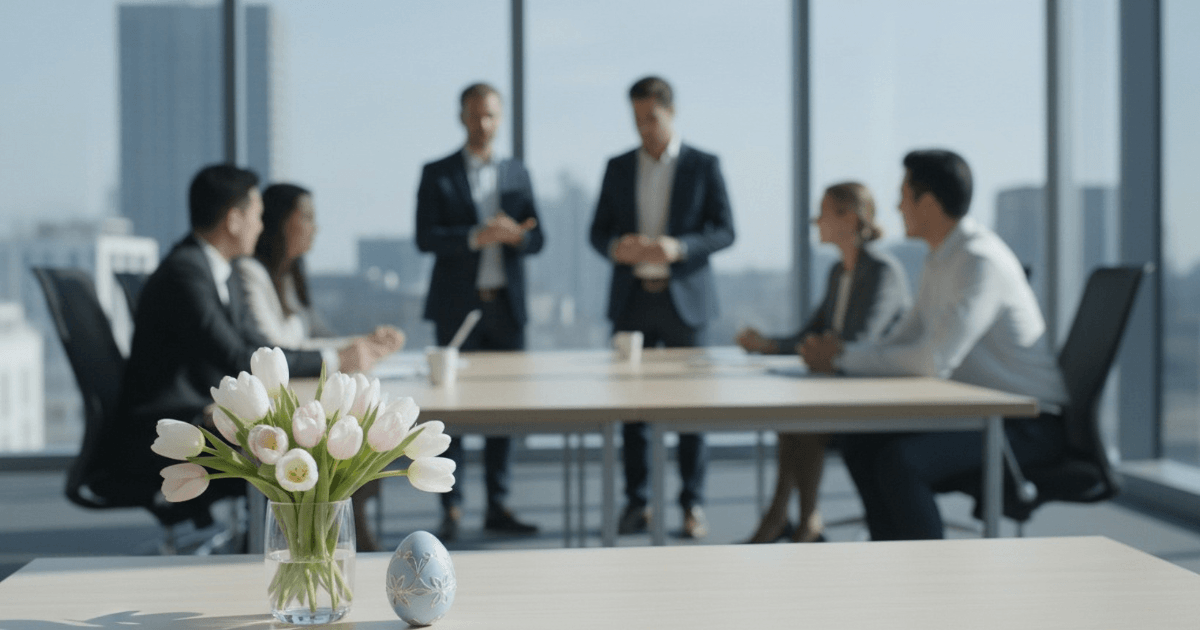 A boardroom meeting with professionals sat at a table