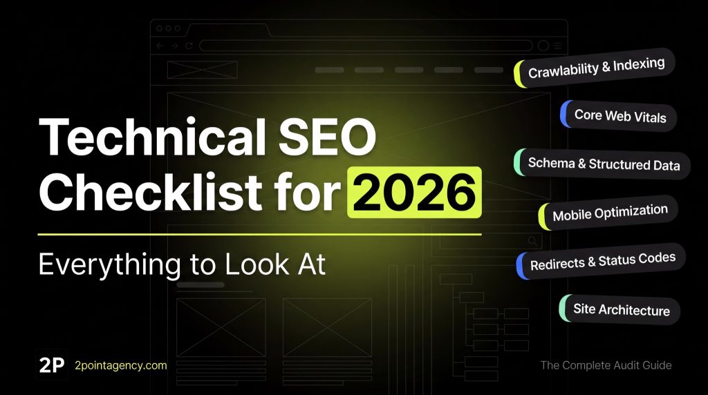 Technical SEO Checklist for 2026: Everything to Look At