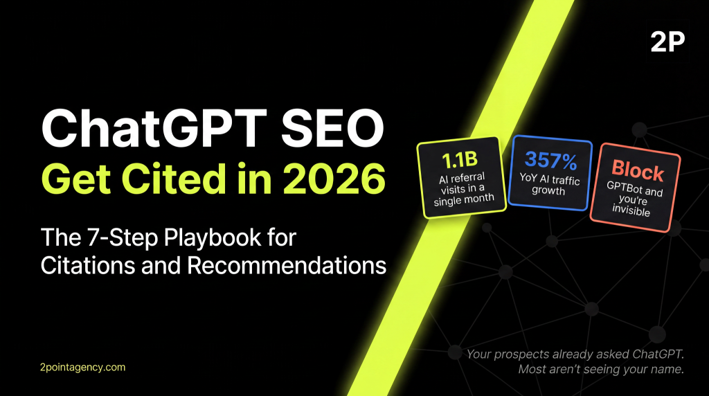 ChatGPT SEO: How to Get Cited & Recommended in 2026