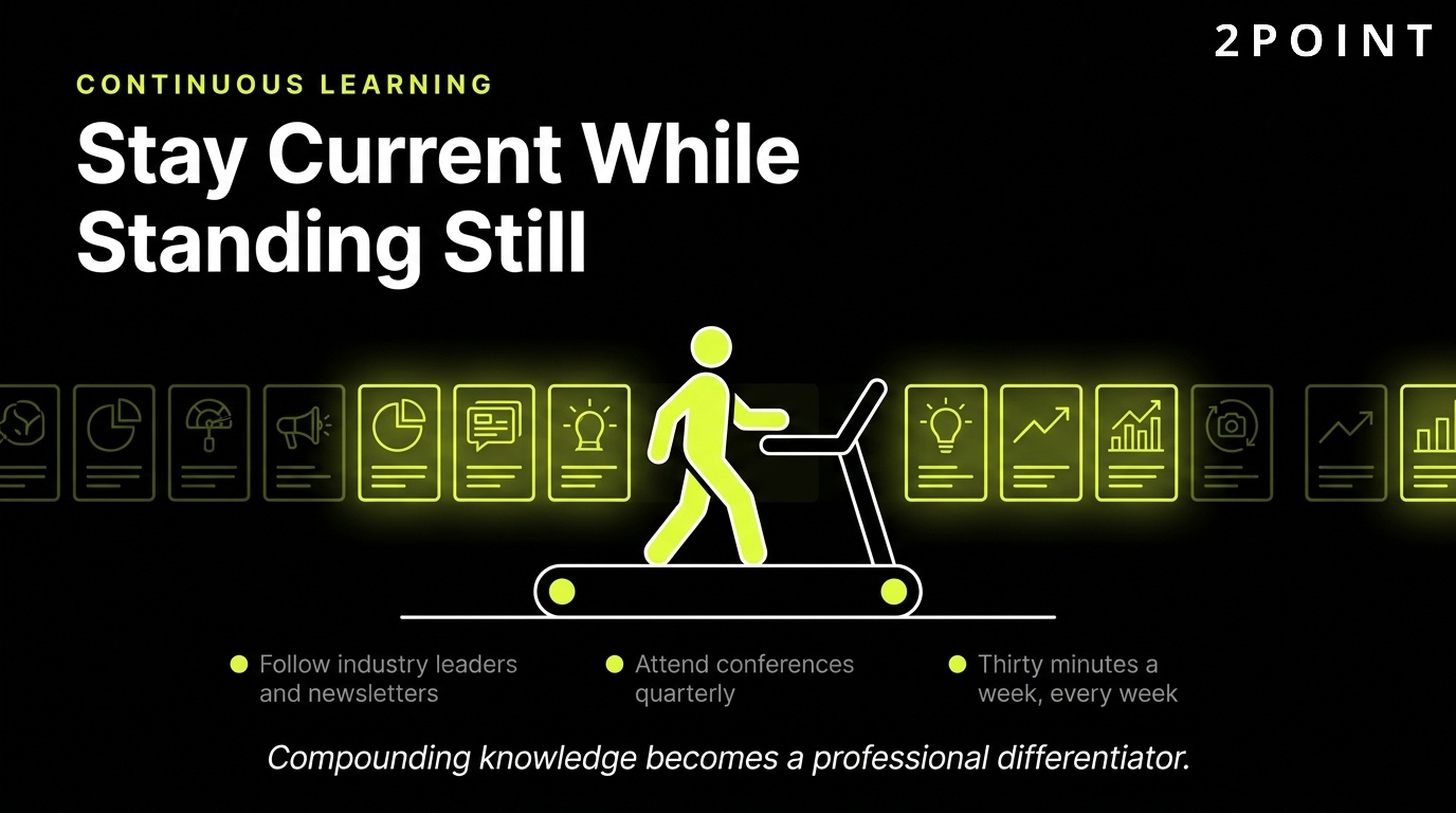 AI-driven search transformation: stay current with the strategy even while everything around it looks like it's standing still.