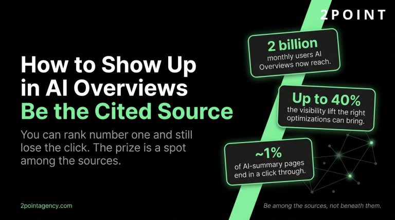 How to Show Up in Google AI Overviews