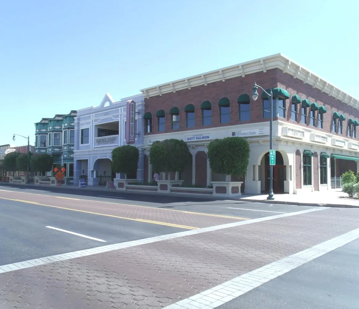 Gilbert Heritage District on Gilbert Road