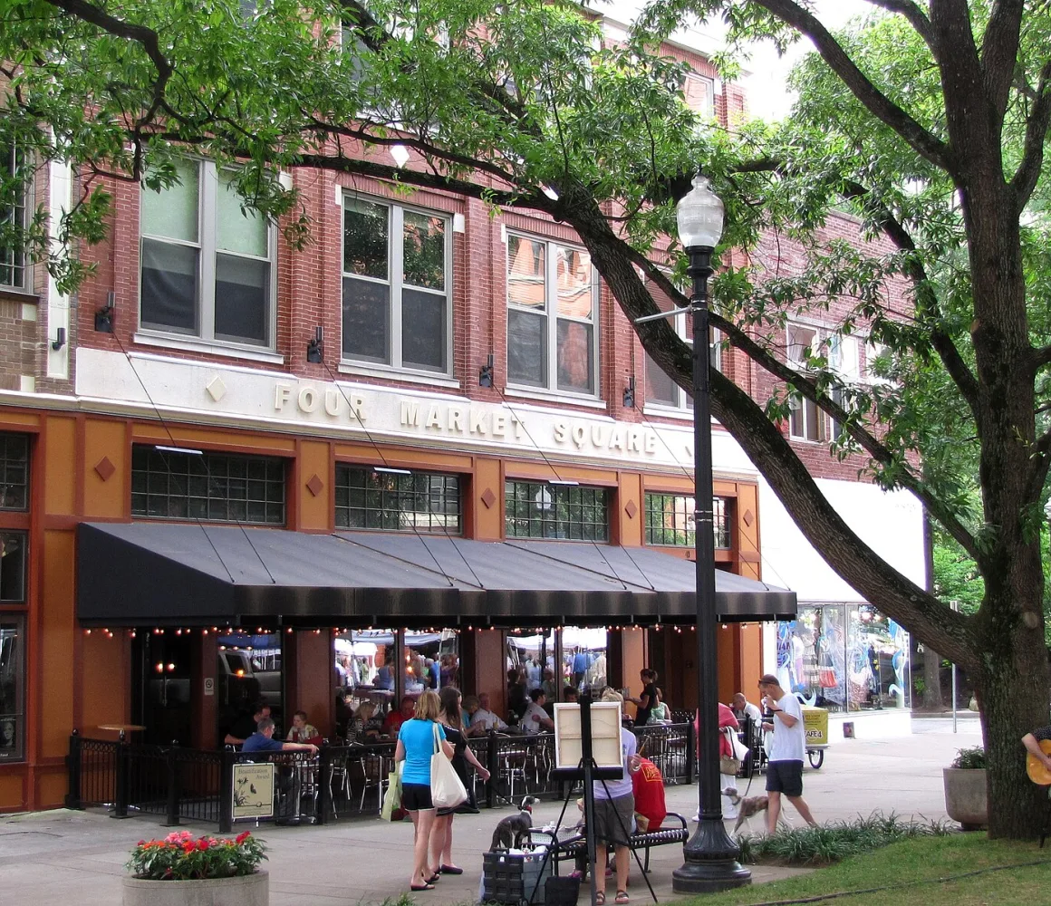 Market Square, downtown Knoxville