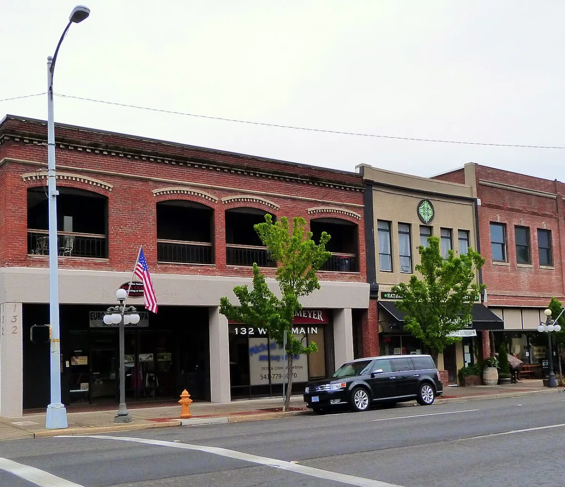 Main Street, downtown Medford