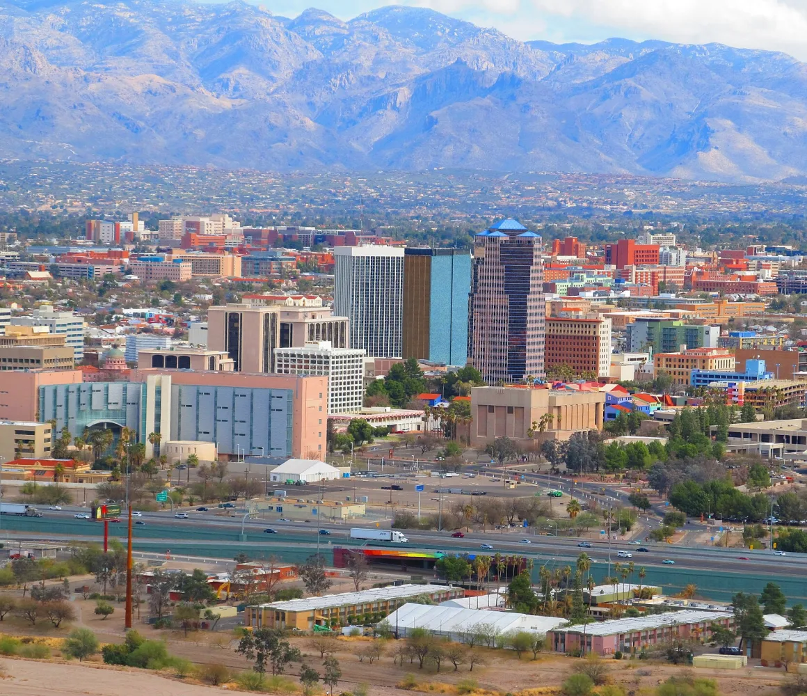 Tucson viewed from Sentinel Peak
