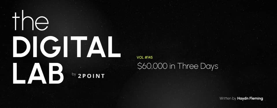 $60,000 Worth of Leads in Just Three Days