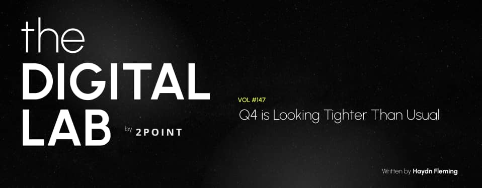 Your Q4 Math Just Changed